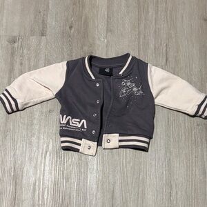 Primark Gray and Cream Kids Jacket